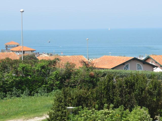 Anglet-Biarritz Studio Vue Mer - Terrasse + Garage Exterior foto